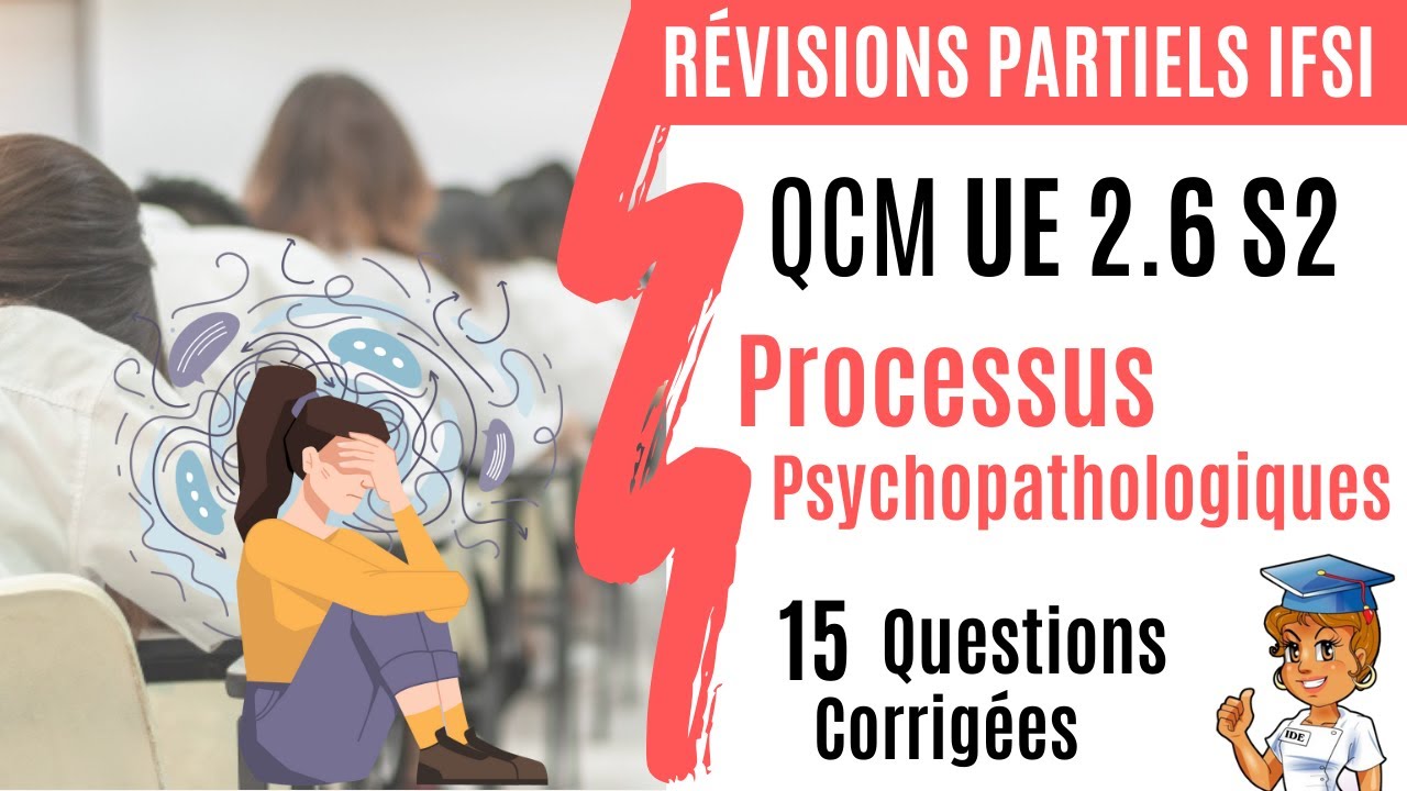QCM UE 2.6 S2 - Processus Psychopathologiques (Révisions partiels