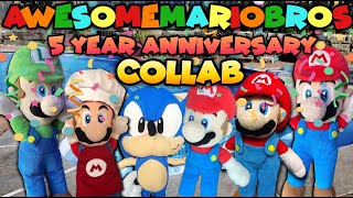 AMB - Mario & Luigi’s Anniversary Party! (5 Years Of AwesomeMarioBros)