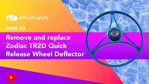 Zodiac TR2D Quick Release Wheel Deflector - Quick Fix