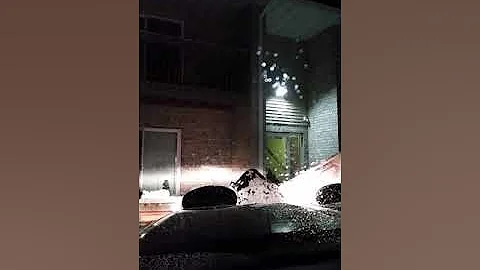 Snow Plowing On New Year's Day 1-01-19