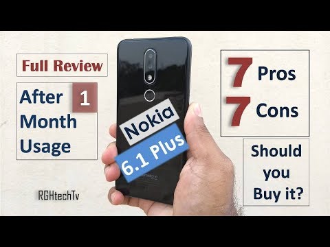 Nokia 6.1 Plus Full Review after 1 Month Usage | Gaming, Camera, Battery, Pros and Cons