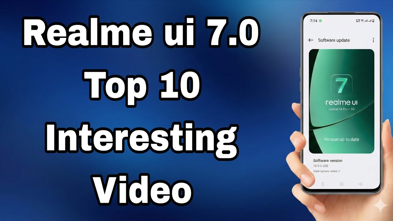 realme ui 7.0 Top 10 Interesting video 