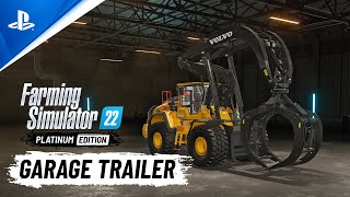 Farming Simulator 22: Platinum Edition - Garage Trailer | PS5 & PS4 Games