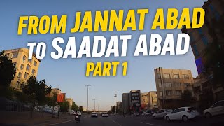 Tehrandrives | From Jannat Abad to Saadat Abad – Part 1 | Tehran City Drive 2025