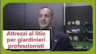 Attrezzi al litio per giardinieri professionisti da Hitachi