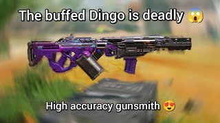 Buffed Dingo is DEADLY with this highly accurate gunsmith in cod mobile