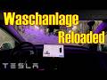 Tesla in der Waschanlage neuer Versuch - Waschanlagenmodus richtig einstellen