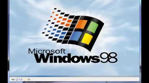 Windows 98 Release Candidate 0 Build 1691 In Virtual PC 2007