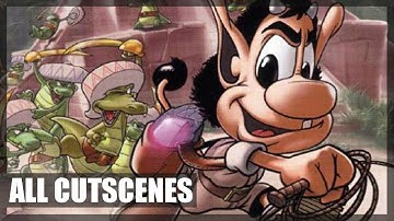 Hugo: Quest for the Sunstones - All Cutscenes (Game Movie "HD")