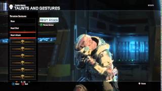 Call of Duty Black Ops III New Taunt HeartAttack