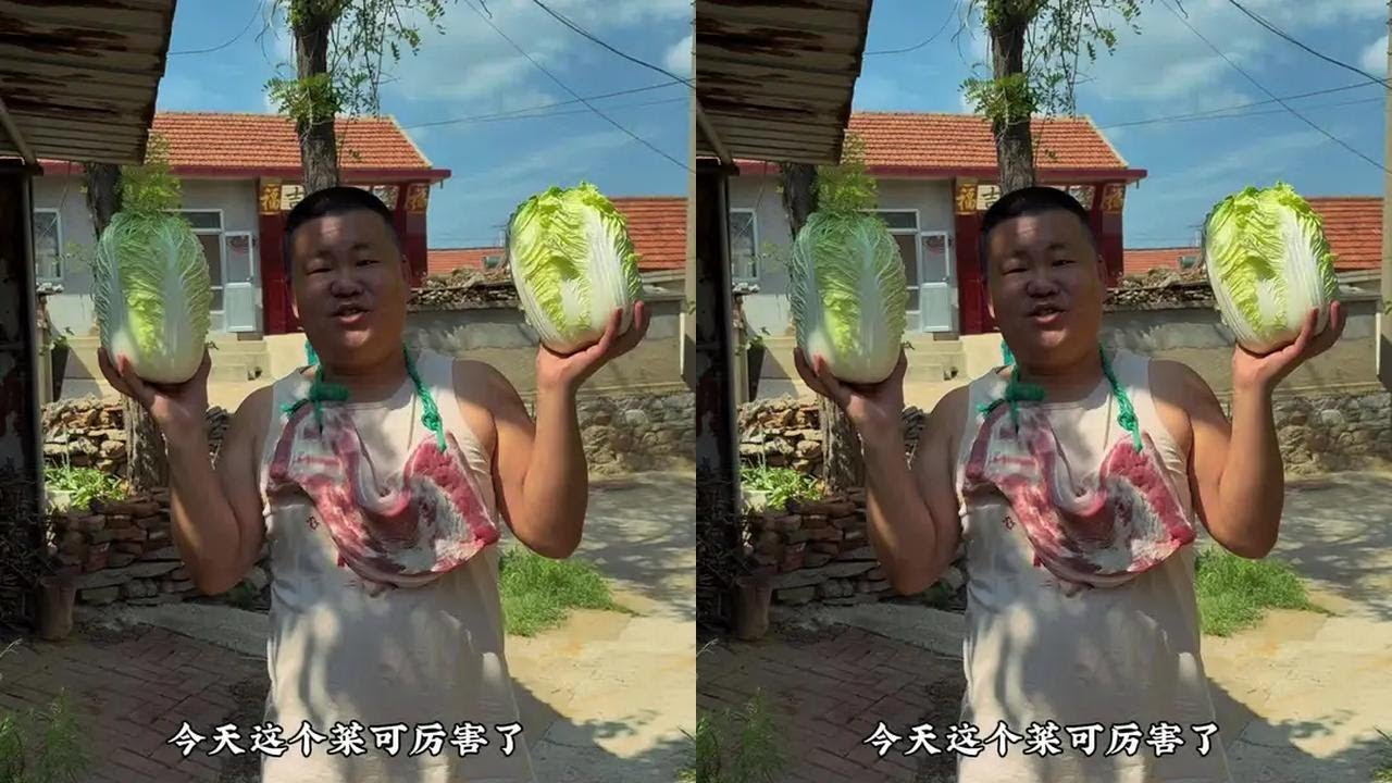 五花肉白菜豆腐炖粉条！