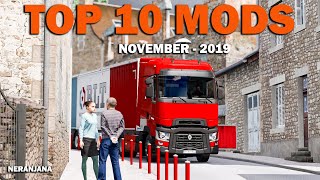 TOP 10 ETS2 MODS - NOVEMBER 2019 | Euro Truck Simulator 2 Mods