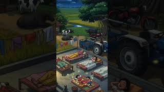 realartby_manishMoonlit Village Rooftop Sleep |Peaceful Night in Rural India |Cinematic Living Scene