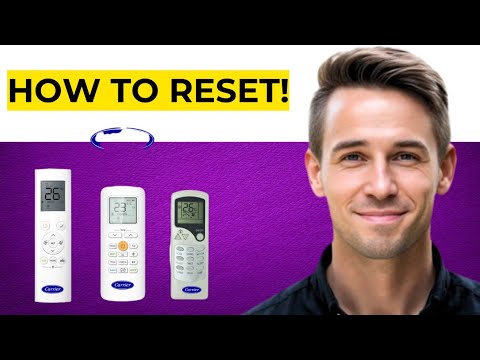 How To Reset Carrier AC Remote