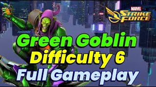 Green Goblin Trial Event: Difficulty 6 Full Gameplay! How to 3 Star Unlock! | MARVEL Strike Force