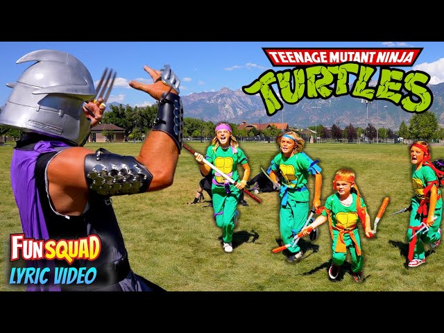 Teenage Mutant Ninja Turtles! Fun Squad Music Video (with Lyrics) class=