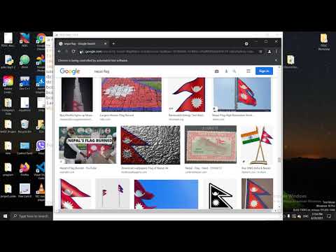 Automated Downloading Images using Selenium Python #selenium #python #automation