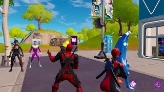 Syncing Emotes and Doing Dances With Deadpool In Party Royale