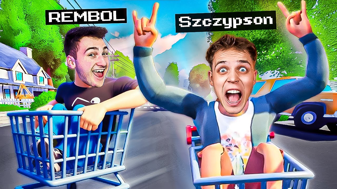 Szalony WYŚCIG w Wózkach Sklepowych z REMBOLEM | SLACKERS CARTS OF GLORY