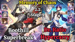 E0S0 Boothill Superbreak & E0S0 Dr. Ratio Hyper Carry MOC Stage 12 f2p Clear