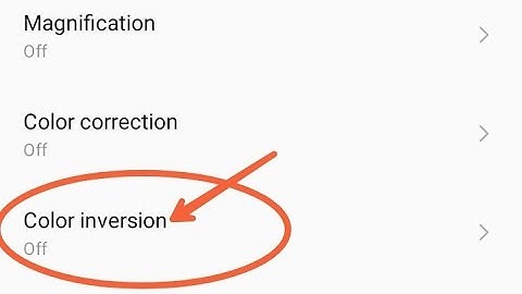 How to on color inversion in infinix hot 12, use color inversion in infinix hot 12 phone