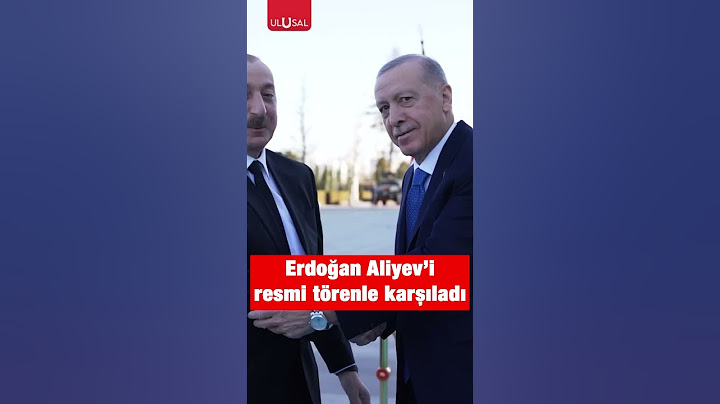 Erdoğan Aliyev'i resmi törenle karşıladı #shorts #erdoğan #azerbaycan #keşfet