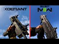 XDEFIANT vs Modern Warfare 2 - Weapons Comparison | Sound and Reload Animation