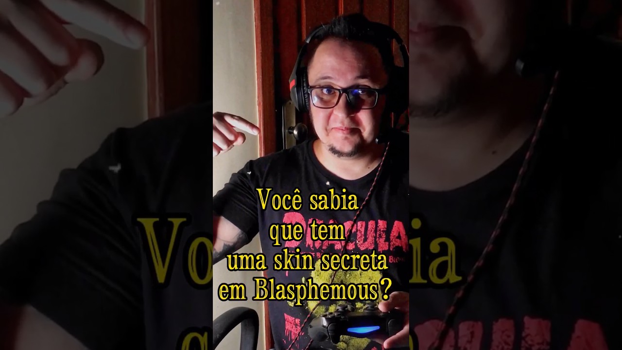 SIM, UMA SKIN SECRETA EM BLASPHEMOUS!
