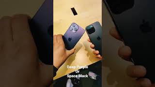 Iphone 14 Pro Max Space Black Or Deep Purple