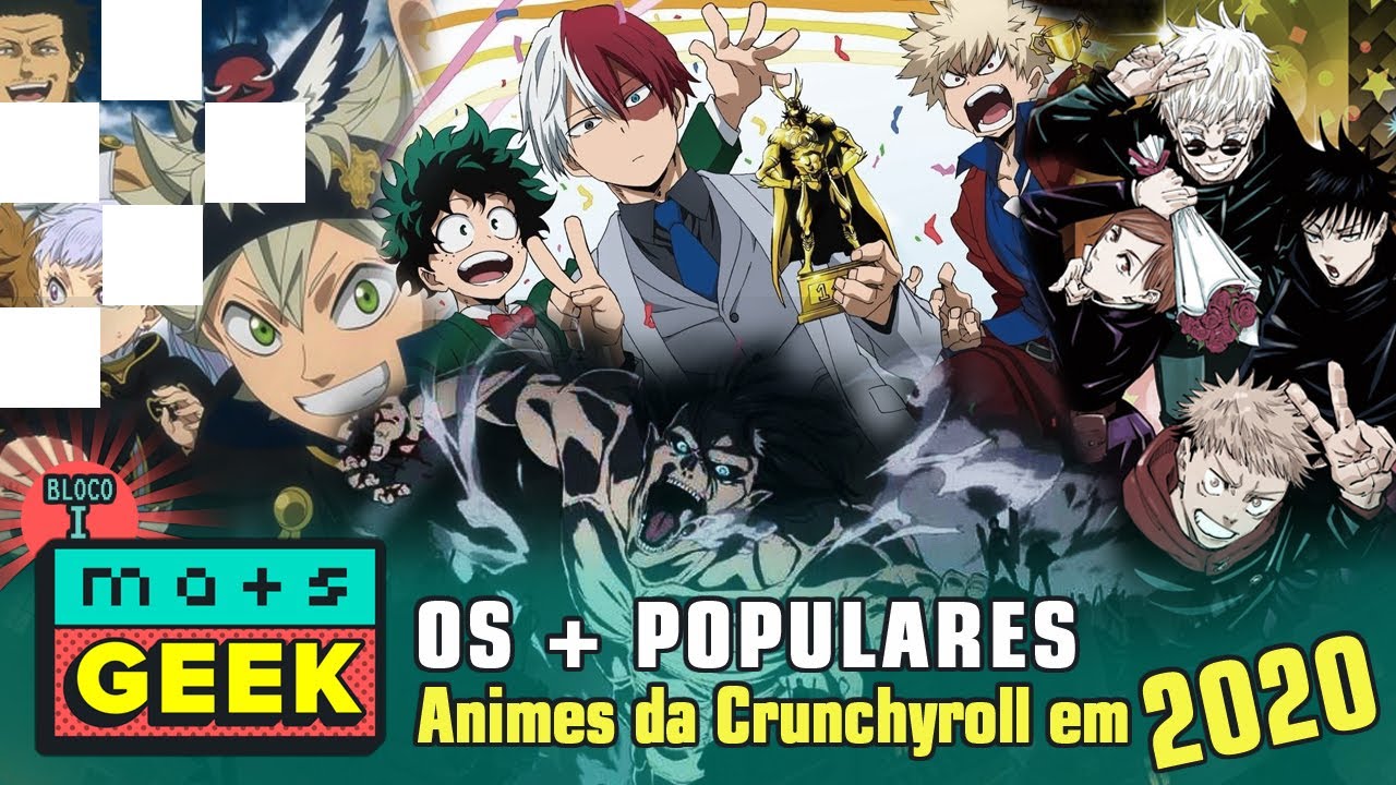 Crunchyroll passa a oferecer animes famosos com acesso gratuito