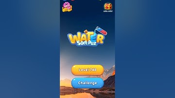 🎨 Water Sort Puzzle – Level 740: Can You Solve This Color Challenge?🧪✨#games #gaming #gameplay #game