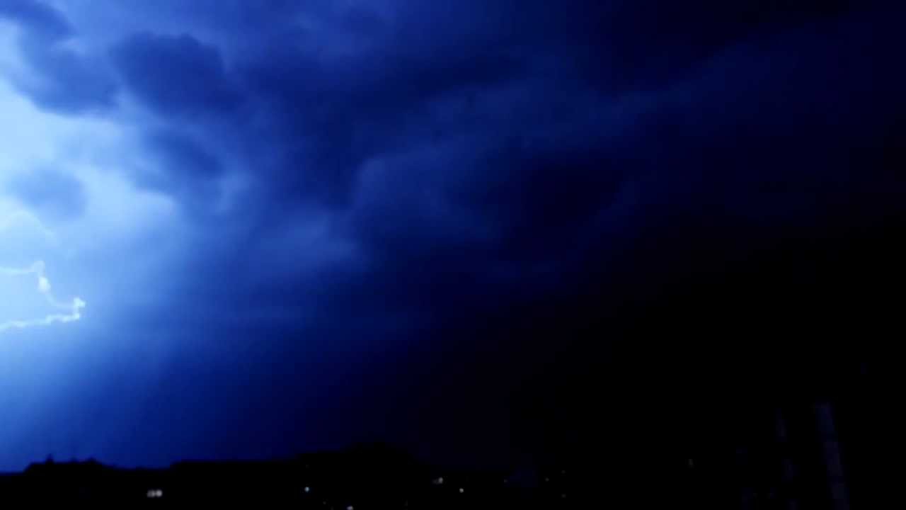 Storm lighting 3 - Free stock video - orangeHD.com
