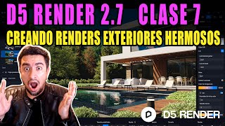 D5 RENDER 2.7  RENDER EXTERIOR REALISTA EN MINUTOS