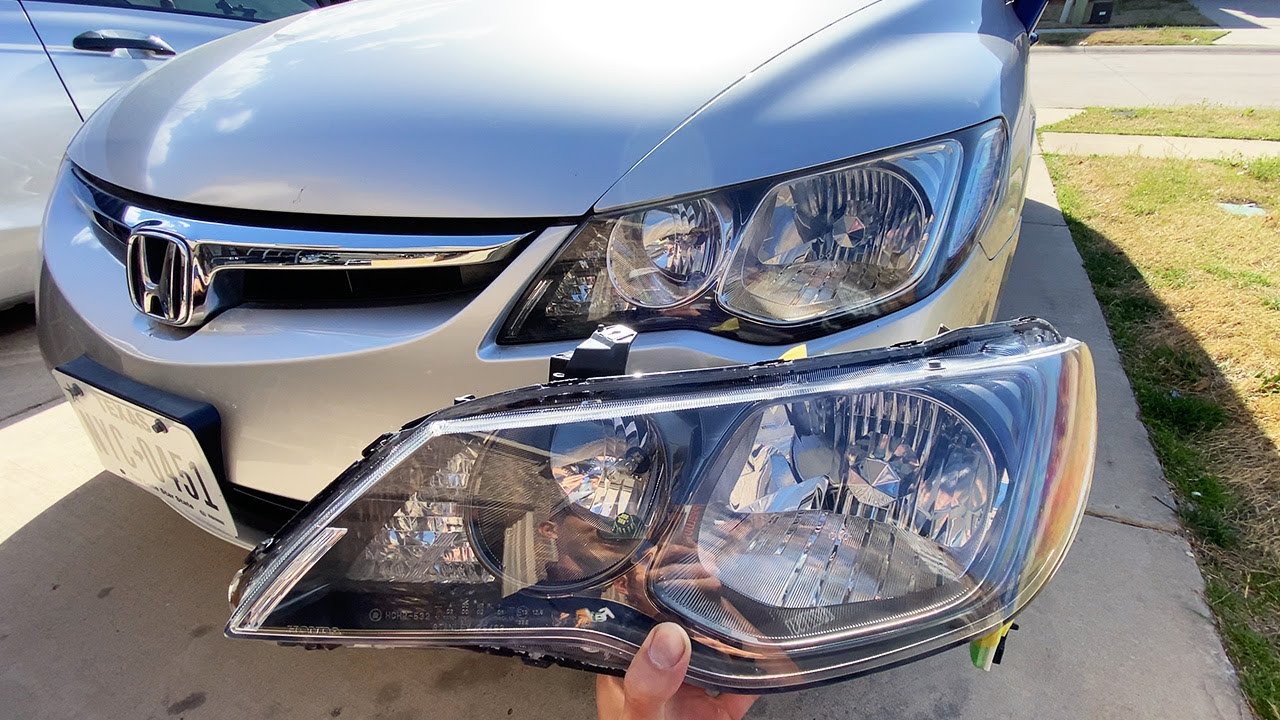 Comparing the FD1 and FD2 Headlights on the 8th Gen Civic YouTube
