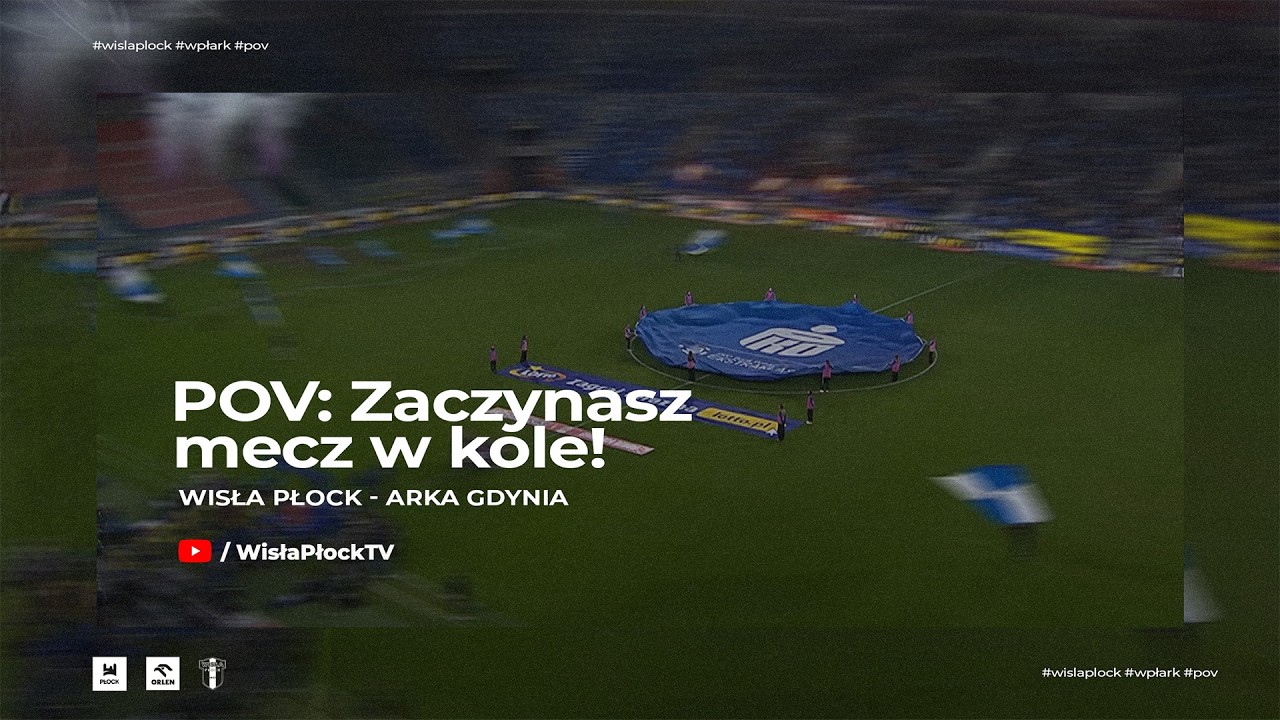 POV: Zaczynasz mecz w kole! | Wisła Płock - Arka Gdynia | KULISY 25/26