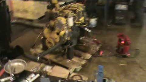 indianadiesel.com run in on a rebuilt Caterpillar 4.4 rebuilt diesel engine