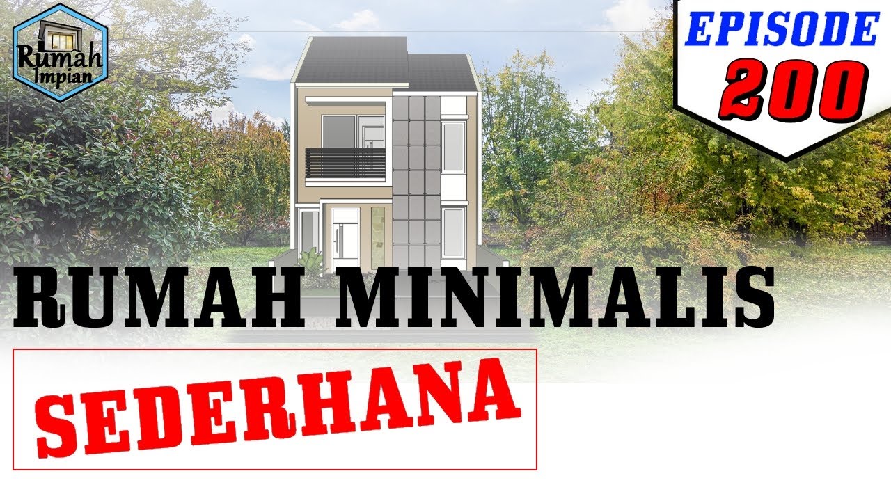 Desain Rumah 6x10 Meter 3 Kmr Tidur Youtube