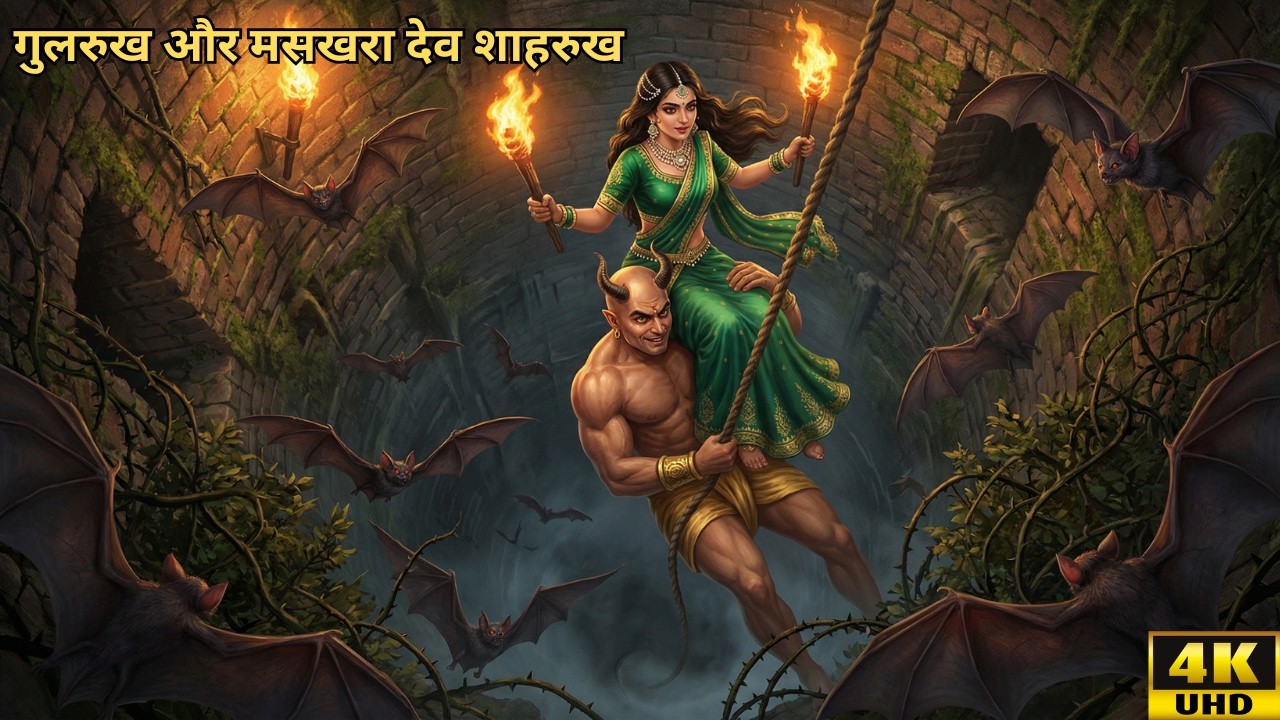 राजकुमारी गुलरुख और मसखरा देव शाहरुख का साहसिक सफर | Magical Story