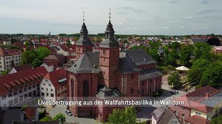 Live  Andacht zu Ehren des Heiligen Blutes aus der Wallfahrtsbasilika in Walldürn  30.05.2024