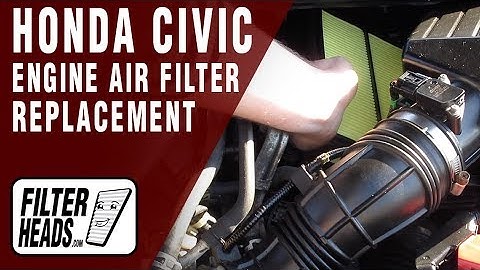 How to Replace Engine Air Filter 2007 Honda Civic L4 2.0L | TA26306, AF3592