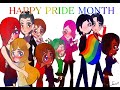 Happy Pride Month Speedpaint - My OCs - Marching