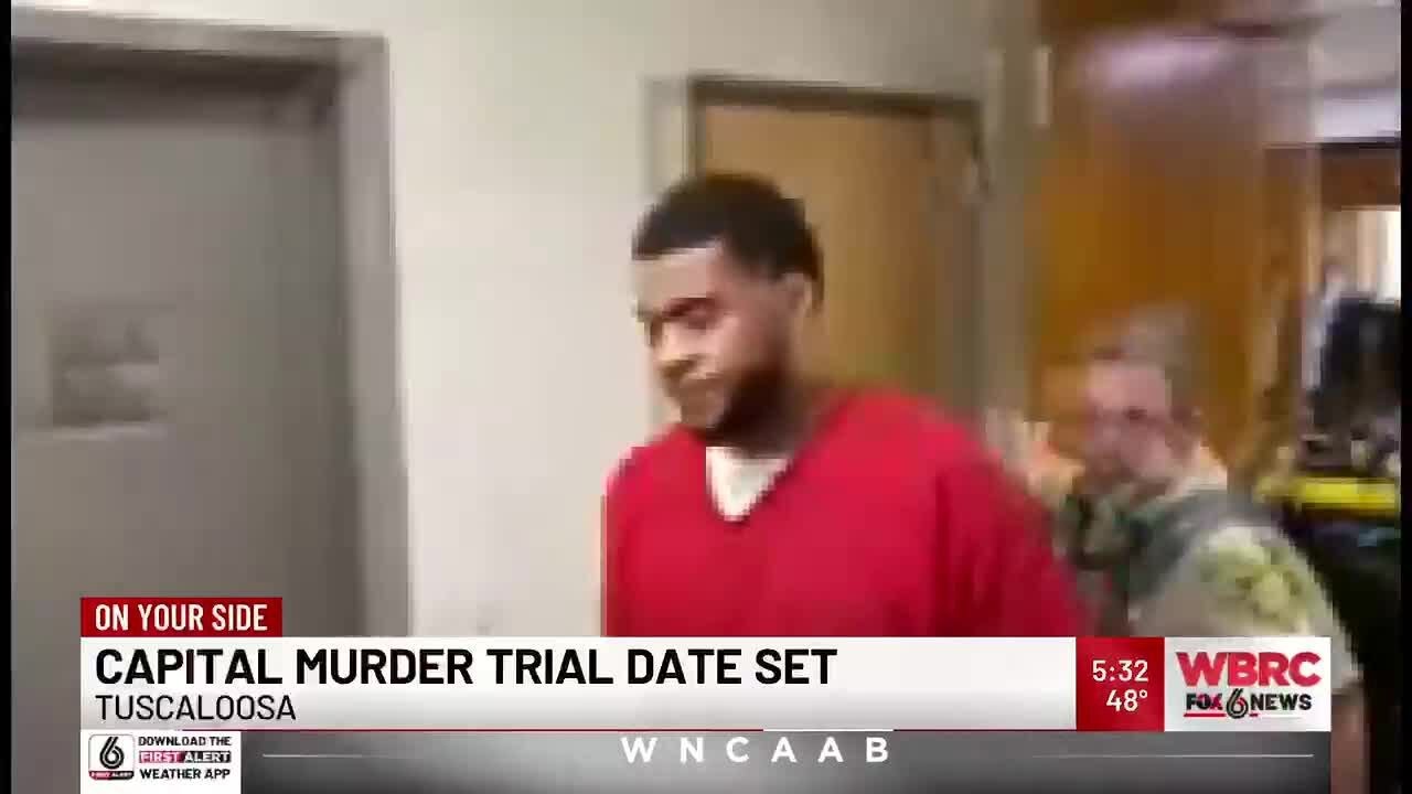 Tuscaloosa capital murder trial date set - YouTube