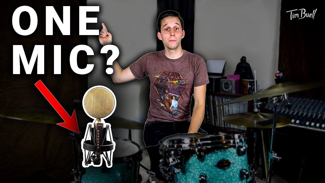 Record drums with ONE mic? YouTube