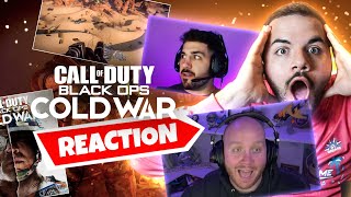 STREAMERS REACT TO THE NEW WARZONE COLD WAR EVENT!!!