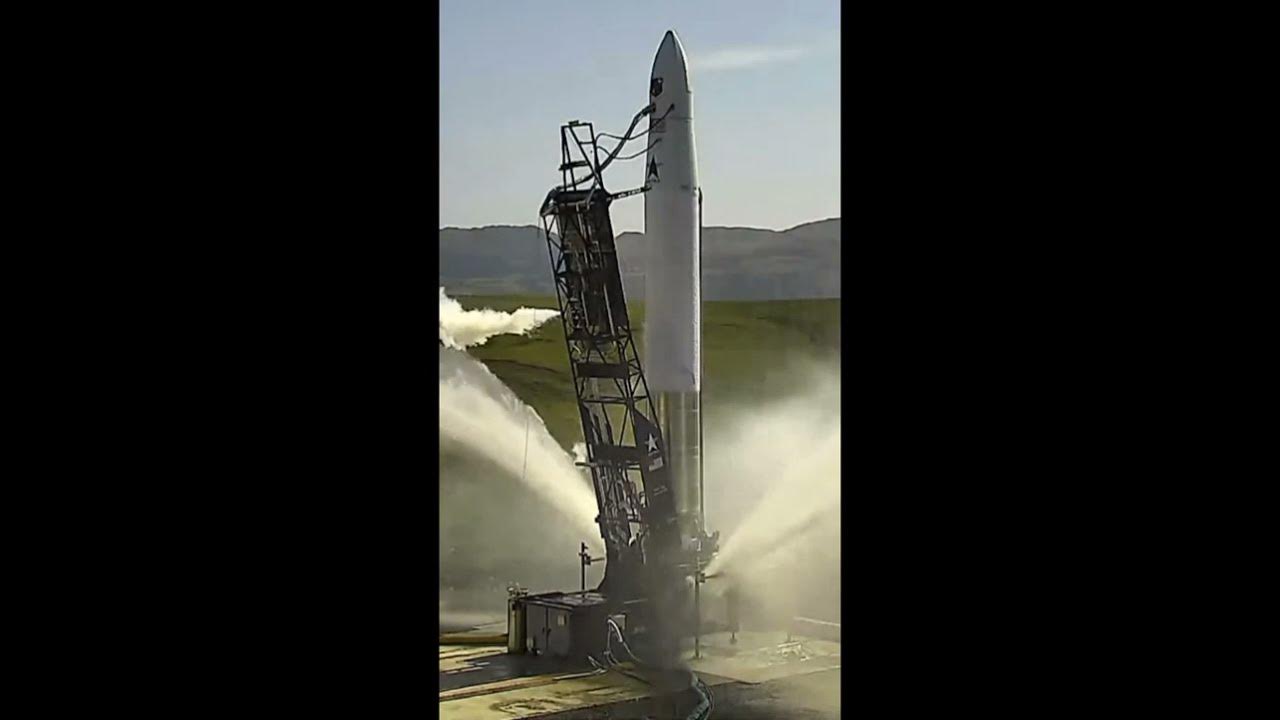 Crazy Astra Space Rocket launches sideways Fail Shorts YouTube
