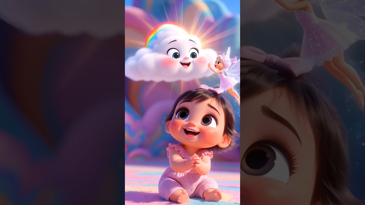 Baby Mia & Fairy ☁️ The Sleepy Cloud | Fun Learning Kids Short 