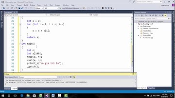Bài 200: Tính tổng các phần tử trong mảng.