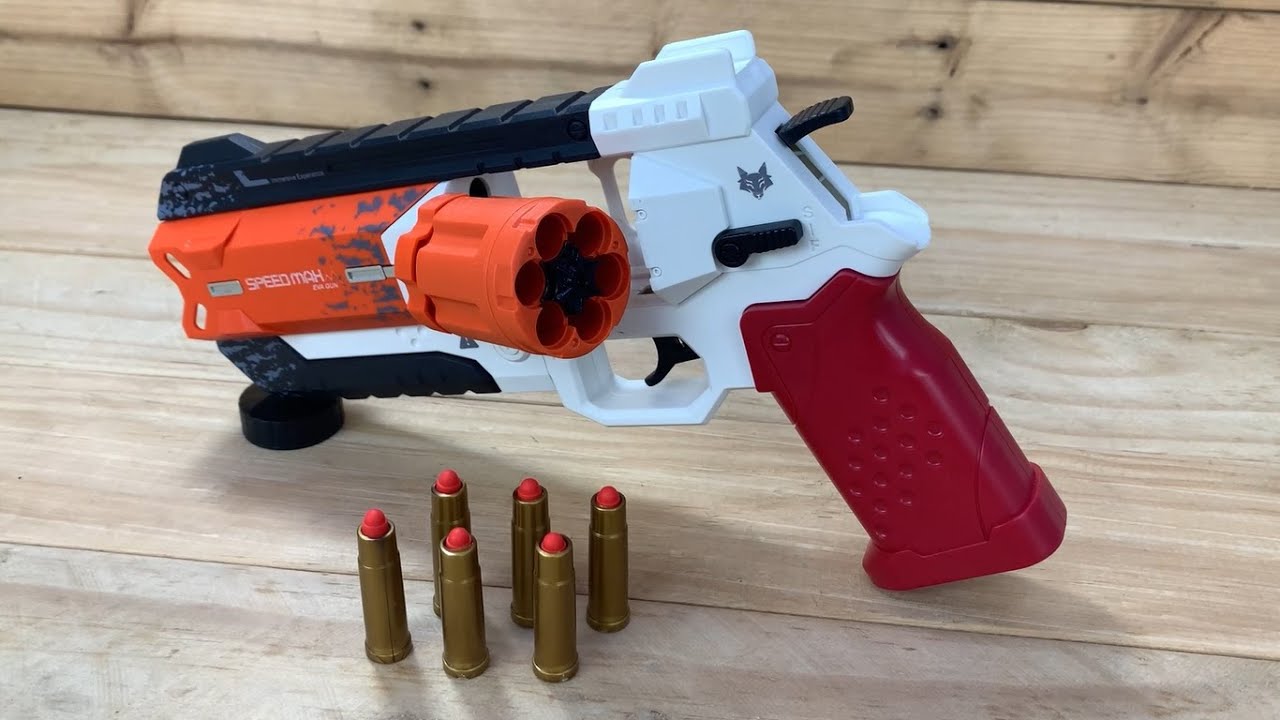 Future Concept Revolver Toy Gun - YouTube