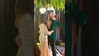 Jasmin & Aly goni dancing at Krishna Mukherjee wedding #alygoni #jasminbhasin #jasmine #shorts