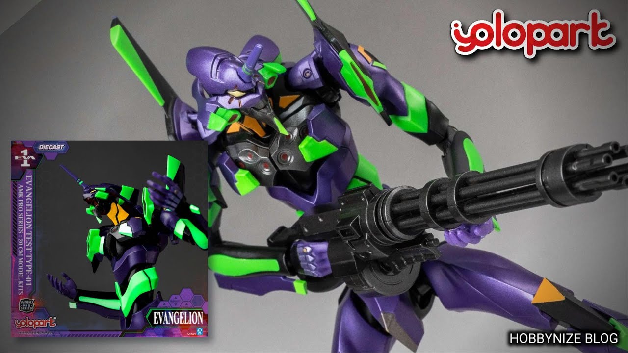 EVANGELION EVA-01 TEST TYPE Model Kit 20cm AMK PRO Series
